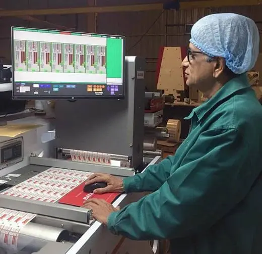 A Supervision Using Print Inspection System